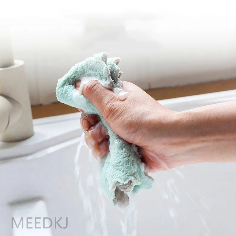 5 шт. кружевная флисовая салфетка для мытья посуды | Дом и сад