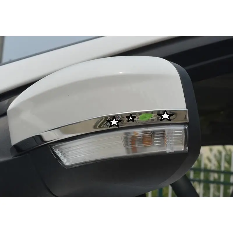 Автомобильное Зеркало с крылом окна модифицированный хром Стайлинг автомобиля