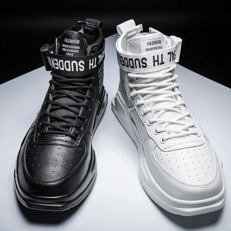 Мужская повседневная обувь белые Красные кроссовки армейские ботинки на