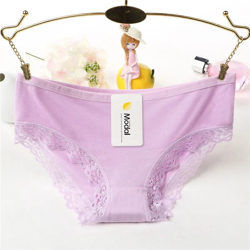 Трусики женское нижнее белье сексуальные кружевные трусики женские из модала