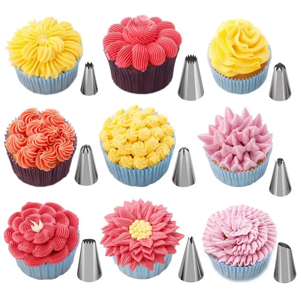 

83pcs Cake Decorating SetCupcake Decorating Kit Baking Supplies, 44 Numbered Icing Tips and Frosting Tools for Cake DIY