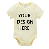 0 24m diy photo logo newborn baby jumpsuit christmas custom baby body suit personalized boy romper customized infant bodysuit
