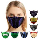Мультяшные Аниме черные маски Пантеры для взрослых детей уличная дышащая многоразовая маска для лица с фильтром Регулируемые моющиеся маски для рта