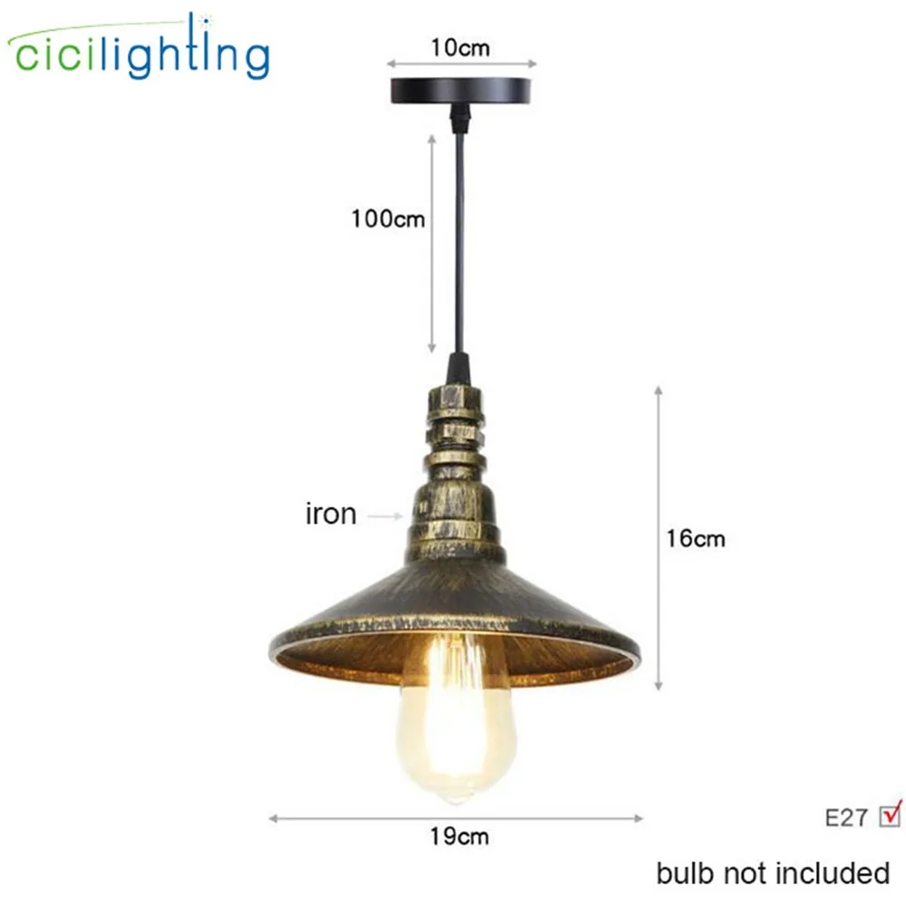 Промышленный Винтаж Эдисон лампы водяная труба подвесной светильник в