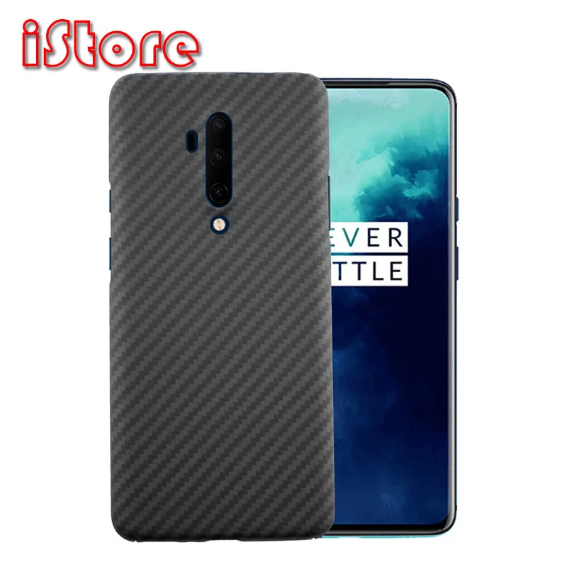Арамидные волокна Материал чехол для телефона OnePlus 7T Pro тонкий и светильник