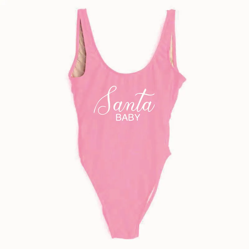 Женский прозрачный купальник с высокой талией Santa купальный костюм пуш ап