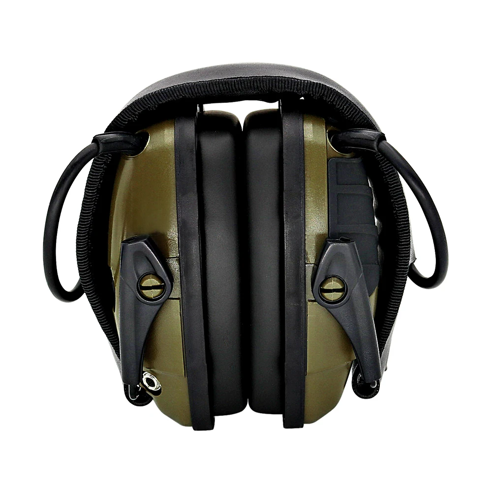 Складные Зеленые Электронные Наушники для стрельбы спортивные наушники с