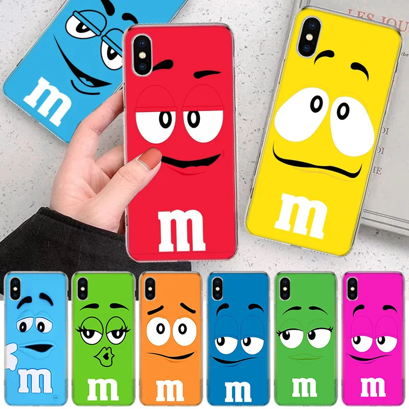 

M&M's Chocolate Nutella Bottle Soft Phone Case For IPhone 11 12 13 Pro MAX XR X XS Mini Apple 8 7 Plus 6 6S SE 5S Fundas Coque