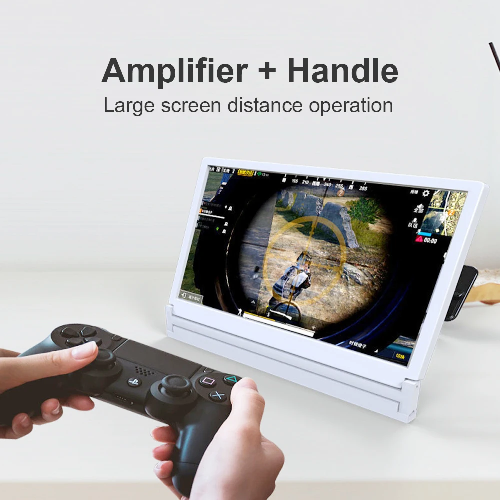 Испания США Быстрая Доставка 3D видео HD телефон экран усилитель увеличительное