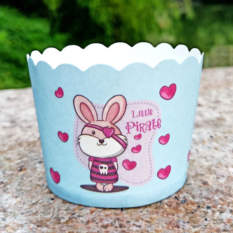 50 шт. красивая Замороженная Принцесса Эльза Ана милые кролики серии бумажный