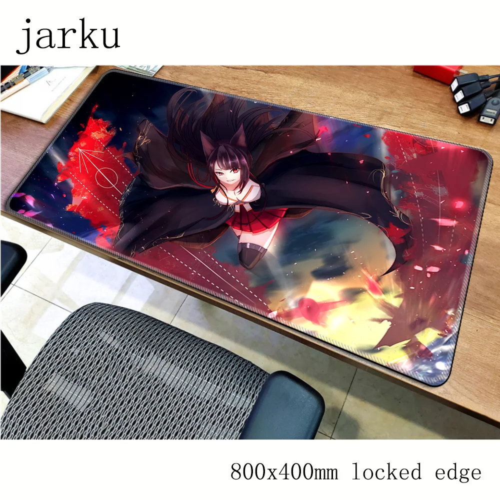 Azur Lane коврик для мыши gamer 800x400x3 мм notbook подарок игровой большой личности от