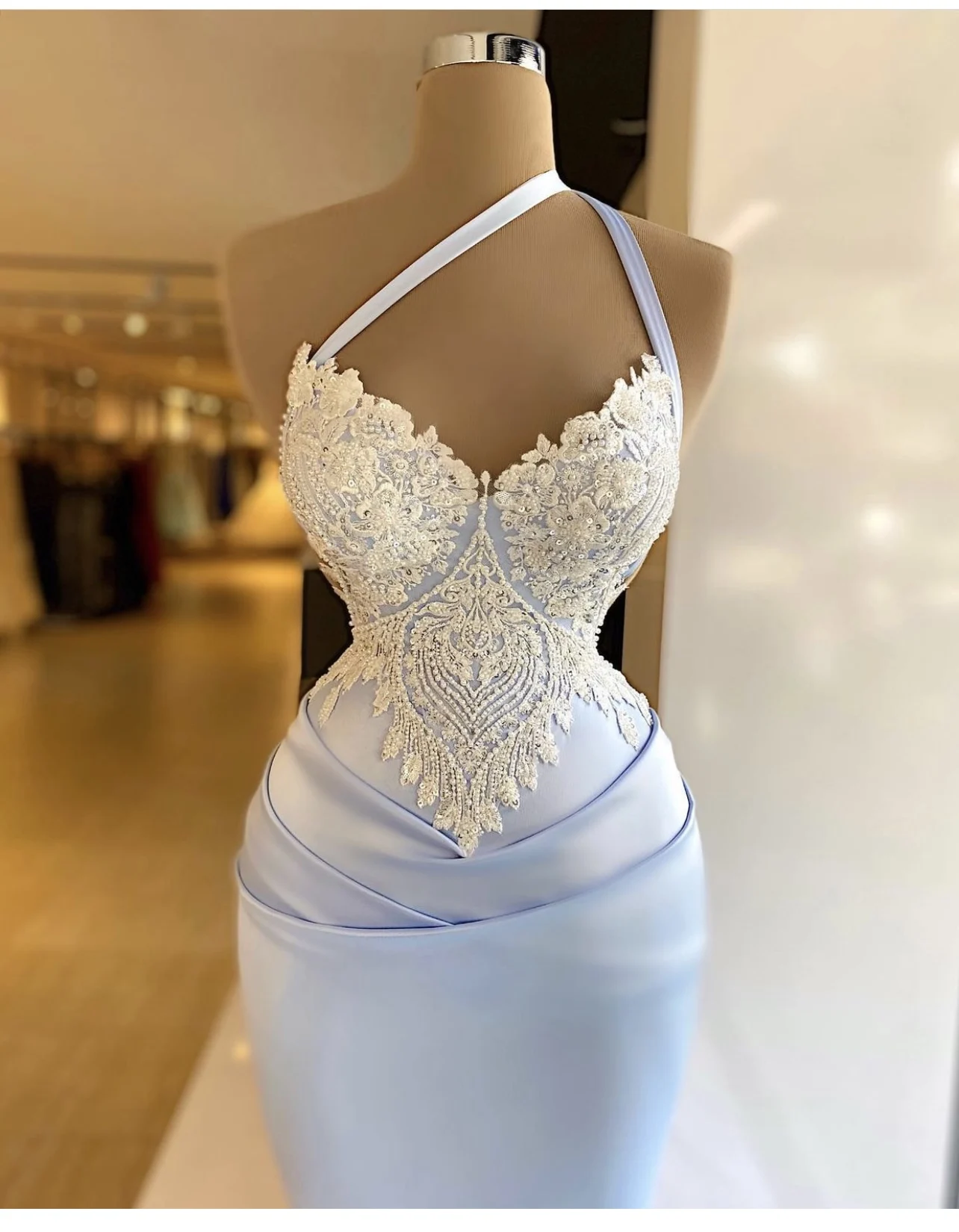 

YILIBER Evening dresses 2021 vintage vlack pearls long sleeves evening gowns beading prom dresses for women short dresses