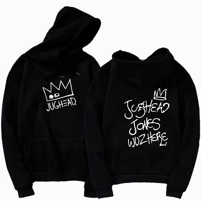 Милый ривердейл Толстовка подходящая футболка hoodiesstitching Круглый воротник