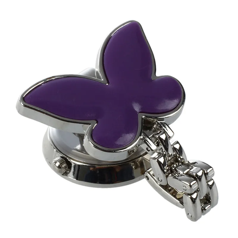 

pocket watch - Nurses Wacht Heart rate monitor pocket watch Quartz Butterfly Theme