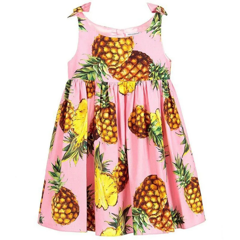 

Girls Dresses Summer 2021 Princess Disfraz Infantil Flower Girls Party Dresses Printed Kids Dress For Girls Children Clothes