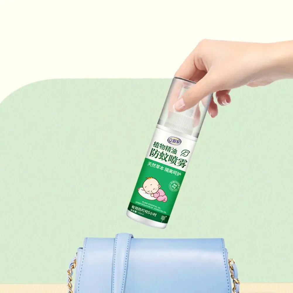 

100ml Summer Anti Insect Mosquito Repellent Spray Repellant Liquid For Newborn Household Pregnant Women Baby Antipruritic U M4T6