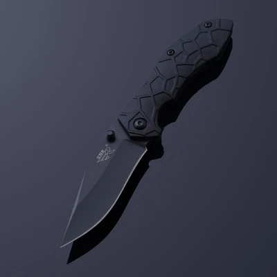 CURVED BLADE Sanrenmu 7030LTI-PH складной нож из нержавеющей стали с ручкой для отдыха на природе, охоты, выживания, фруктов, кухни, повседневного использования, карманный нож - Цвет: CURVED BLADE