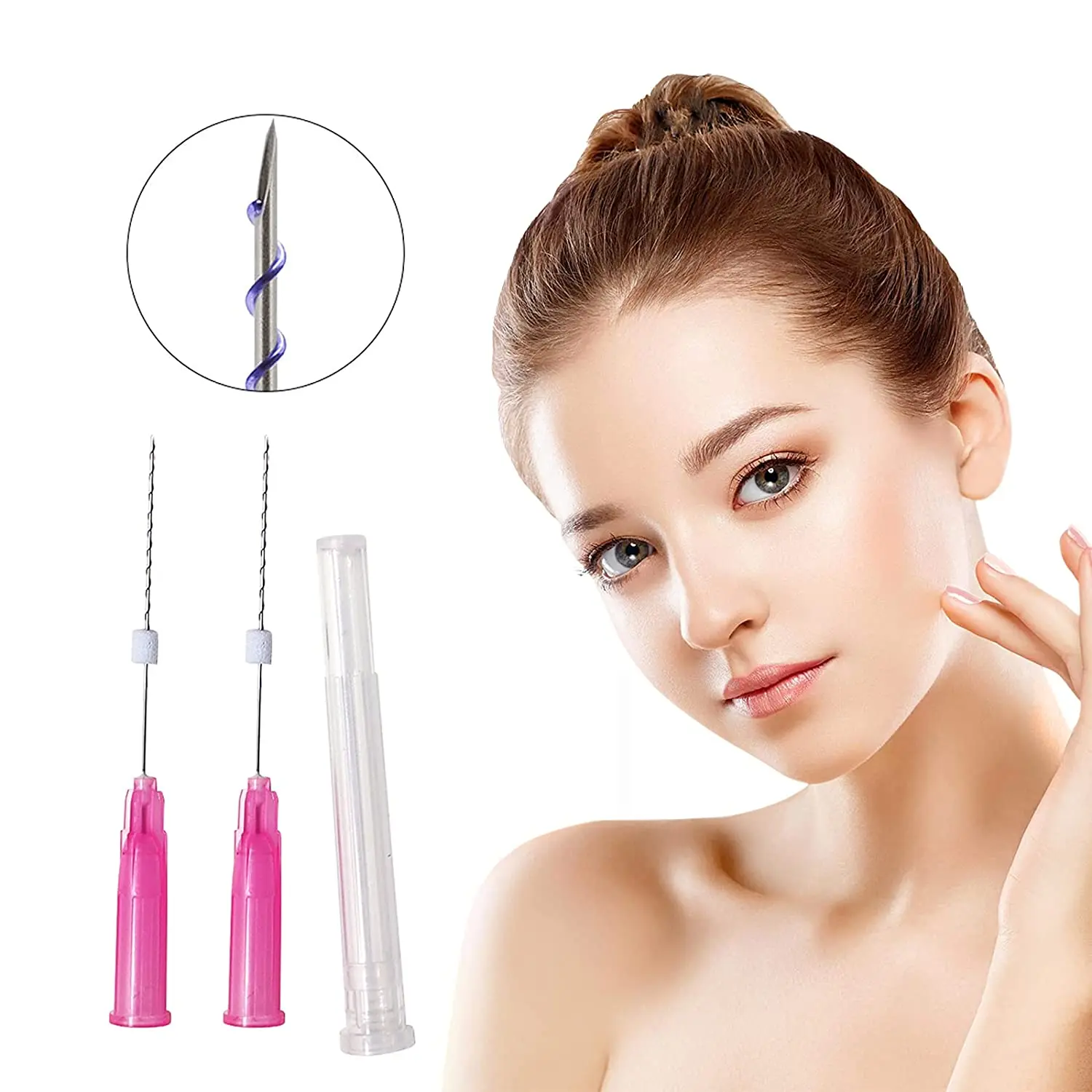 Бесплатная доставка 10 штук Pdo резьба лифтинг лица Подтяжка заполнение