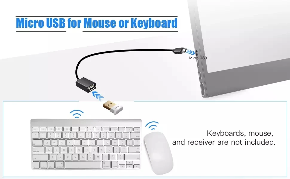 Eyoyo 15," дюймовый ips Дисплей 1920x1080 Портативный HDMI монитор HDR Дисплей второй Экран для портативных ПК игровые мониторы