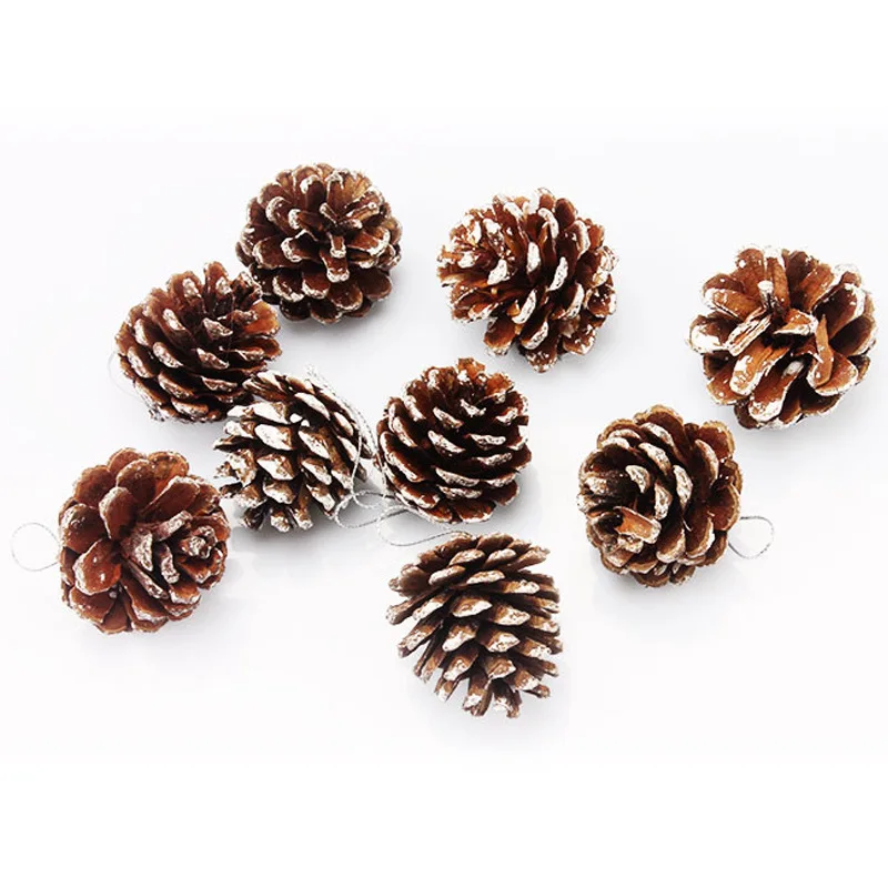

Natural Pine Cones Christmas Rustic Pinecones Fall Garland Halloween Thanksgiving Decorations, Christmas Tree Fall Ornaments