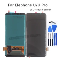 5 99 original display amoled for elephone u u pro lcd display touch screen digitizer assembly replacement repair kit for u pro