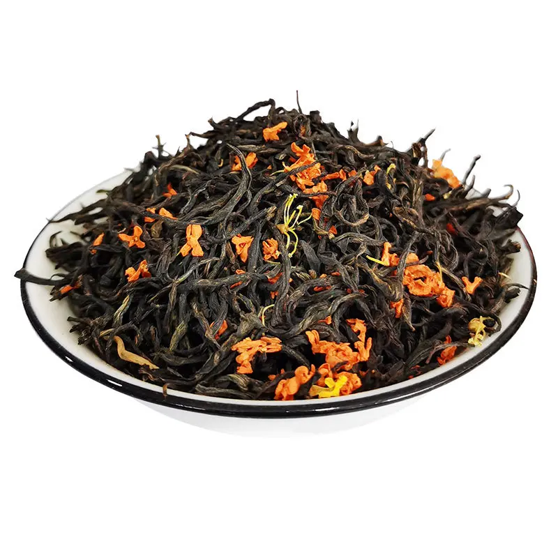 

2020 Black Chinese Tea Osmanthus Jin Jun Mei Tea Non-Smoked Flavor Cha 250g