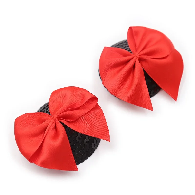 Женские кожаные накладки на бант наклейки грудь соски сексуальные женские с