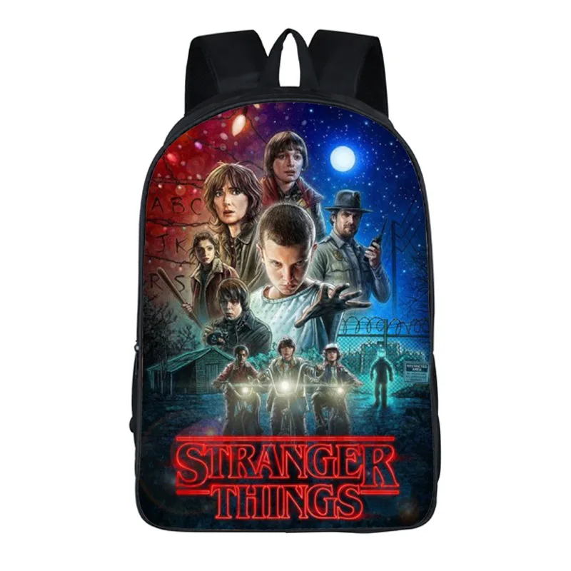 Plecak Mochilas Stranger Things 3 Сумки Sac Dos 3D рюкзак для мужчин Kpop школьные сумки девочек