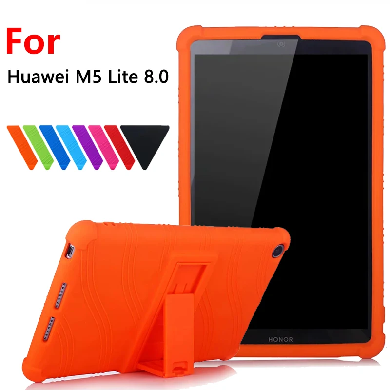 Мягкий силиконовый чехол для планшета Huawei MediaPad M5 Lite 8 0 T5 '' защитный с 3