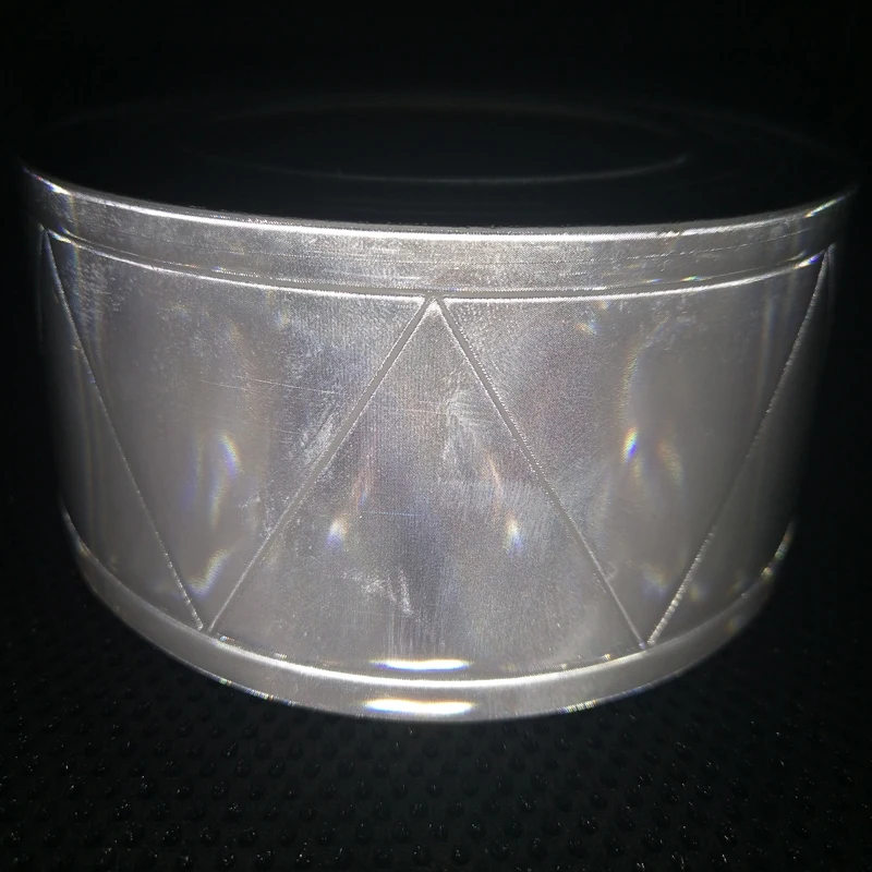 5 см x 3 м ПВХ защитная лента DIY Светоотражающая полоса для строительства одежды