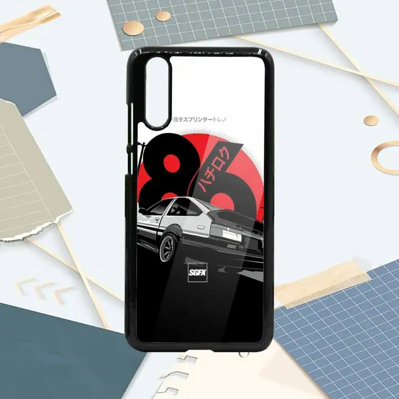 

Hot Japan Initial D anime Phone Case TPU For Samsung Galaxy S6 S7 S8 S9 S10 S20 plus ULTRA