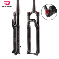 bolany bicycle barrel axle front fork 27 529inch mountain bike damping adjustment shock absorber fork air fork bike accessories