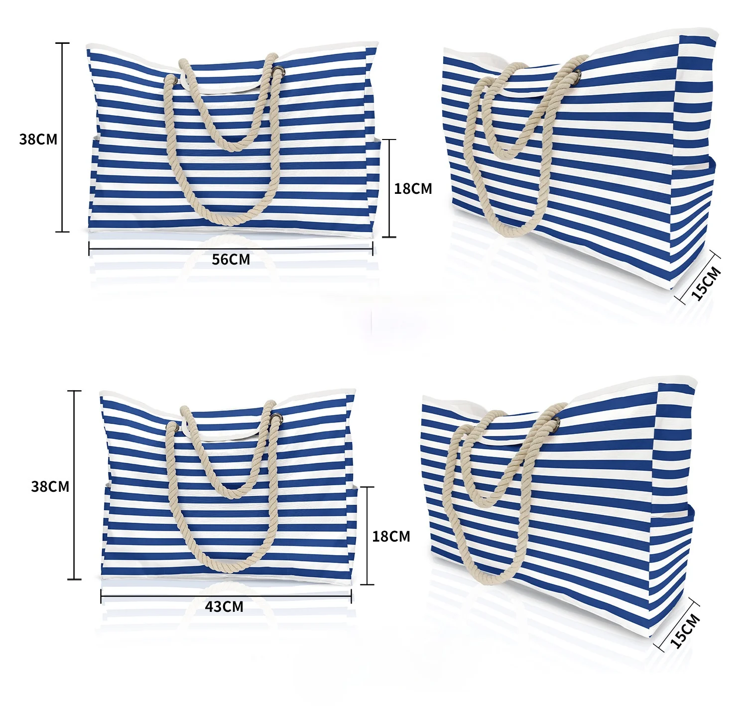 

Beach Bag Storage Bag Summer High Capacity Print Oxford Cloth Multi Colors Shopping Handbag Outdoor Travel Camping Picnic