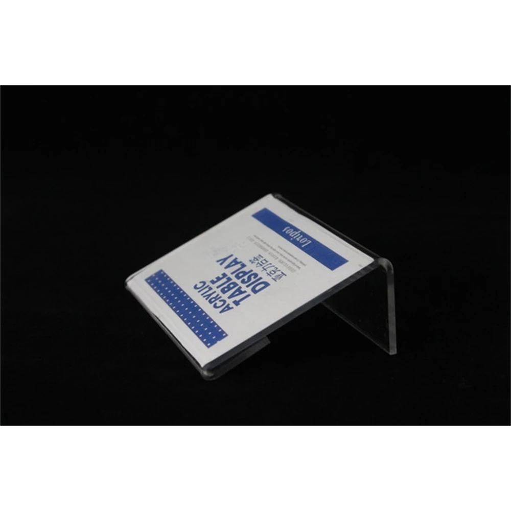 85x55 мм ярлык фоторамка для билета стенд дисплея акриловая настольная бумажная