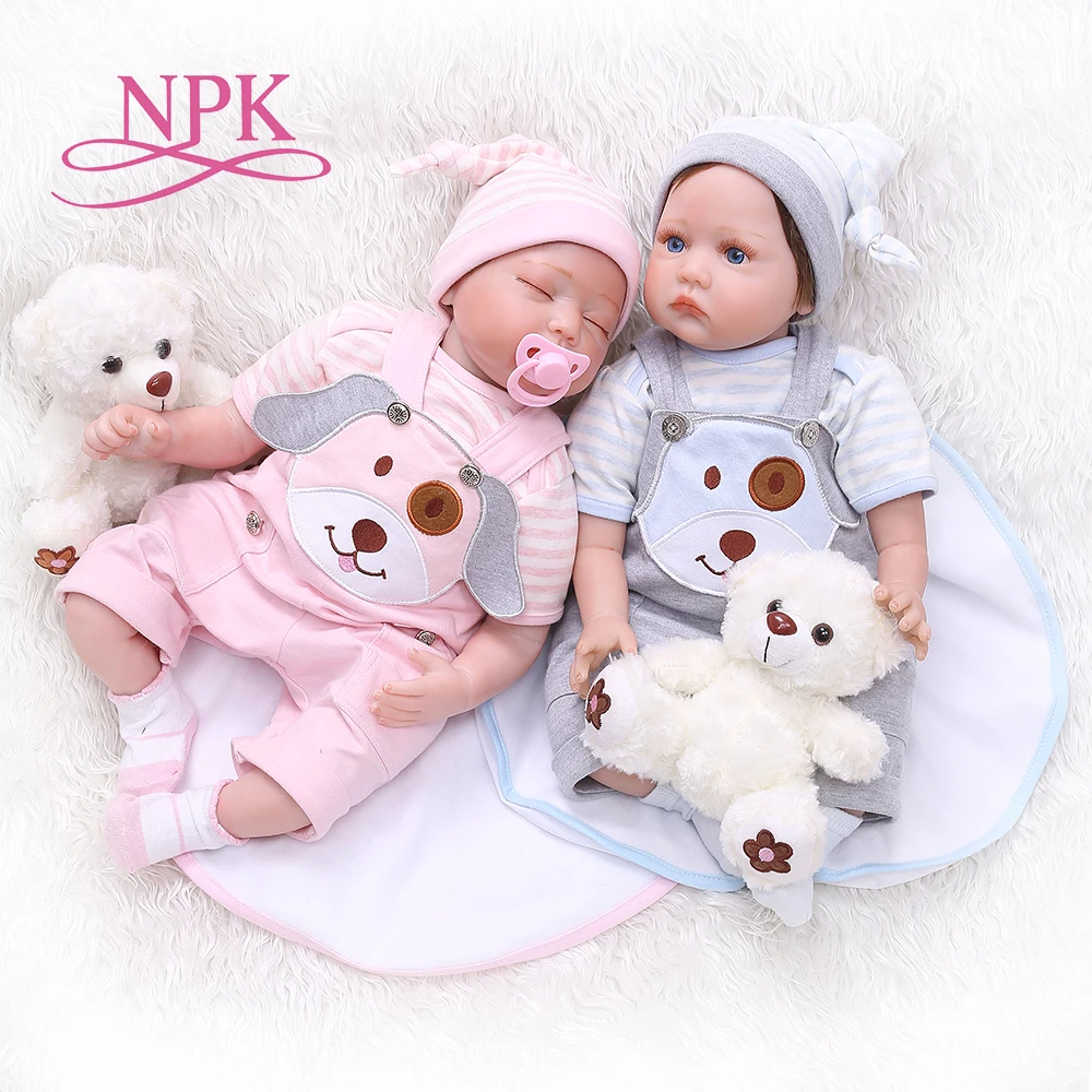 22 дюймов Bebe Кукла Новорожденный 55 см мягкий силиконовый Reborn Реалистичная кукла