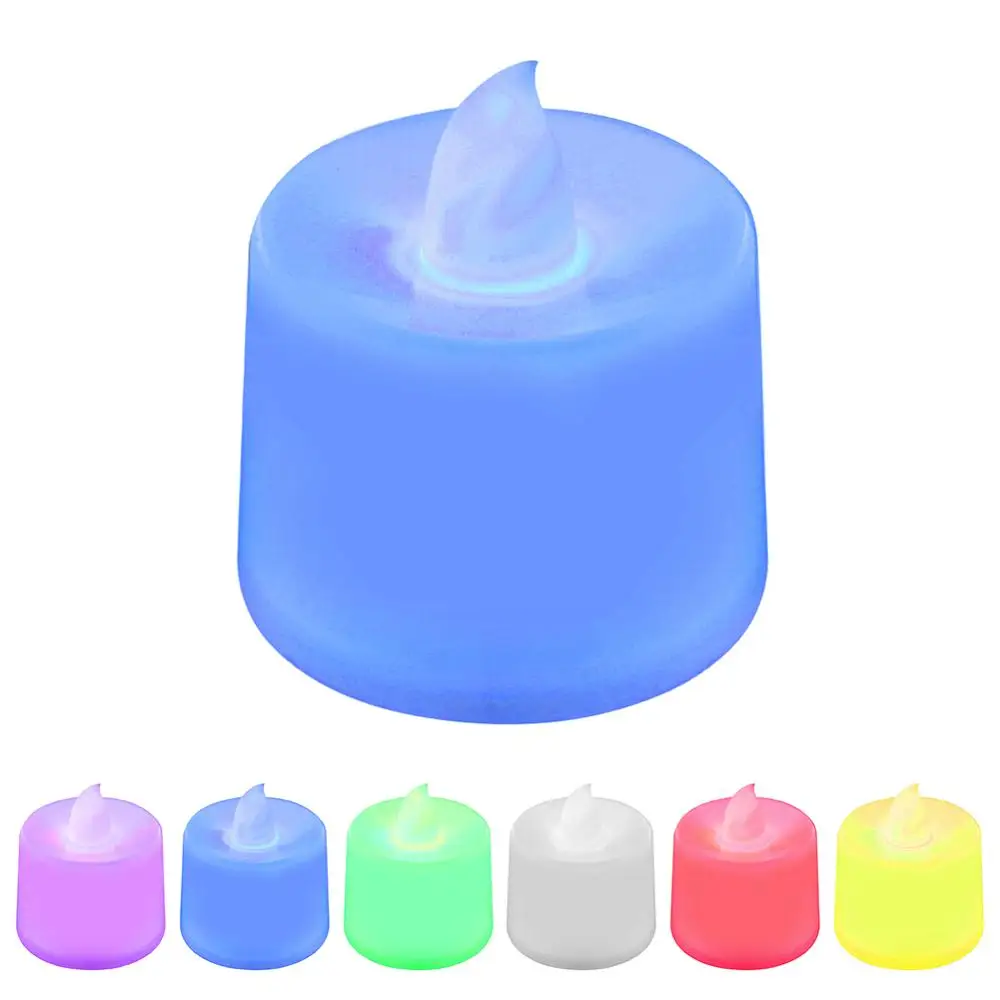 A 1 шт. светодиодный светильник с питанием от аккумулятора многоцветная Лампа