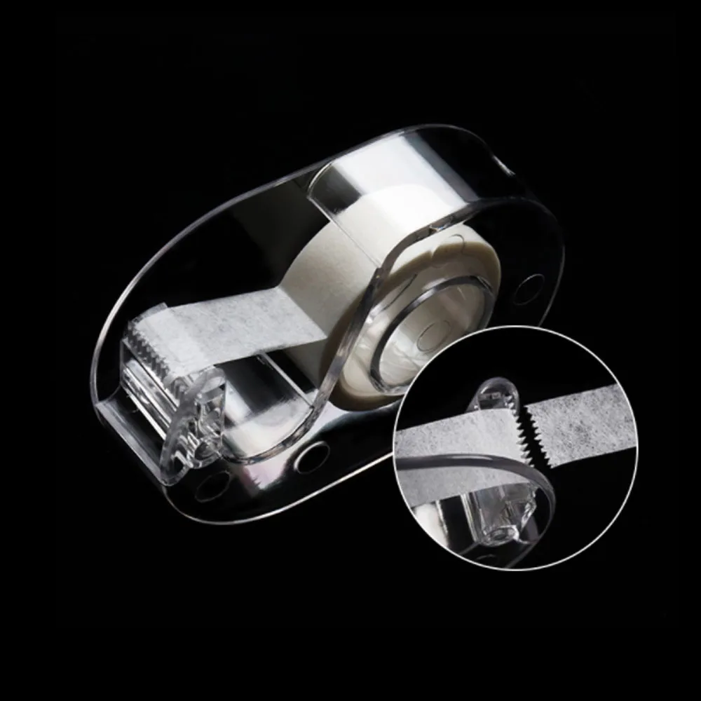 

Eyelashes Eyelash Tape Cutter Acrylic Transparent Non-woven Tape Cutter for Grafting Eyelashes