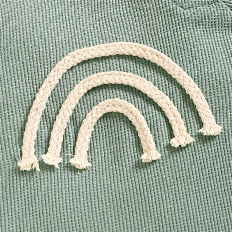 Летняя Повседневная Одежда для новорожденных мальчиков и девочек трикотажный