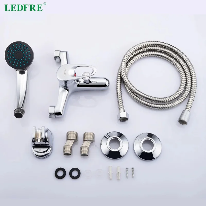 Смеситель LEDFRE LF56C120 с одной ручкой для ванной комнаты горячей и холодной