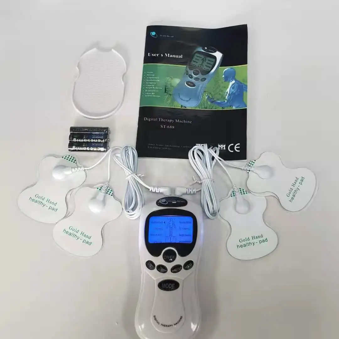 

Dropshipping Single Output Tens Unit Electronic Therapy Body Neck Massager Pulse Meridian Machine Muscle Stimulator Health Care