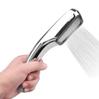 Хромированная насадка для душа, распылитель для ванны высокого давления, ручная Лейка для душа с водосберегающим фильтром