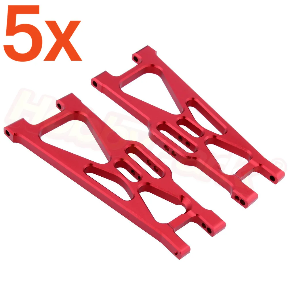 5 пар/лот алюминиевая задняя Скоба нижний Susp рычаг A Arms для RC 1:10 электрический Himoto