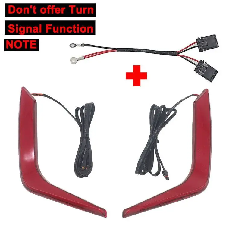 

Новая светодиодная задняя седельная сумка с акцентами, аксессуары для мотоциклов для Honda Gold Wing GL1800 2018 2019 2020 2021, Goldwing GL1800