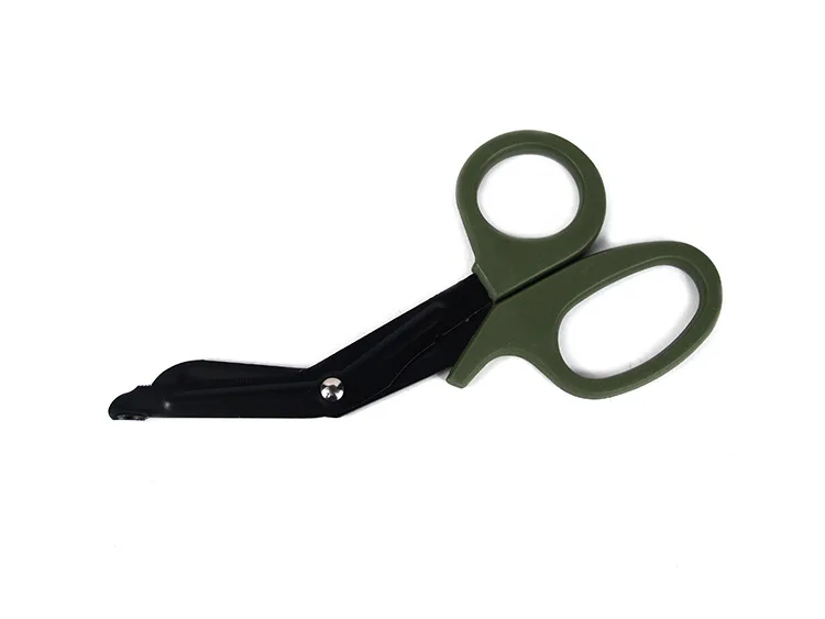 ArmyGreen EMT EDC выдержать фельдшер медицинская помощь ножницы травма Марля IFAK аварийная первой помощи сдвиг открытый медсестры утилита Кемпинг поход - Цвет: ArmyGreen