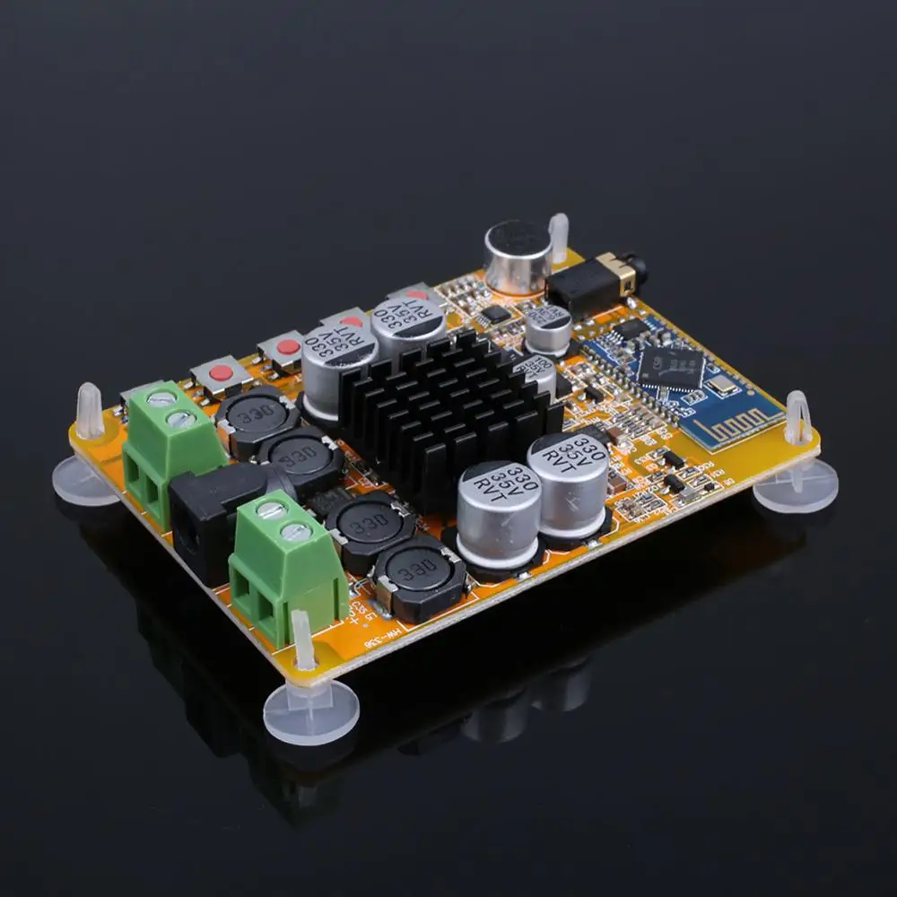 Плата усилителя аудиоприемника Cewaal TDA7492 Bluetooth 4 0 DC 10 ~ 25 В двухканальный 2x50 Вт