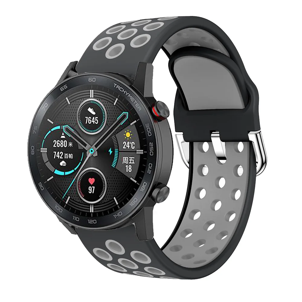 

20mm/ 22mm Wrist Band strap for Huawei observation GT 2 / horn magic watch 2 42mm 46mm bracelet for samsung Galaxy watch 46mm
