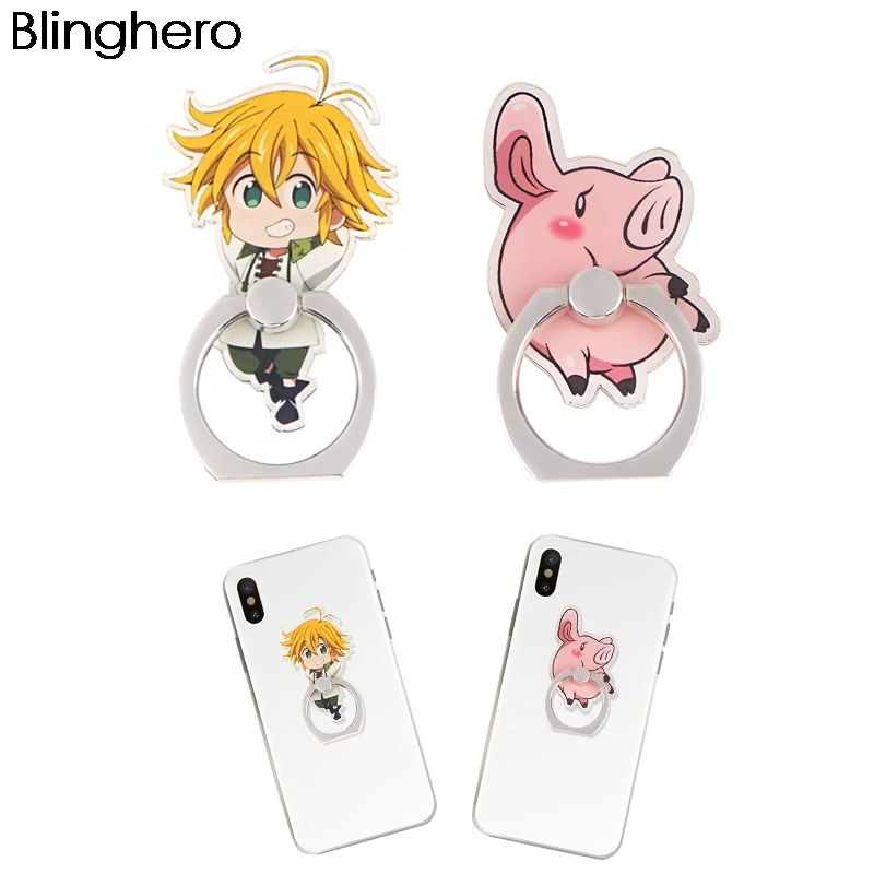 

20 шт./лот BH1323 мобильный телефон держатель кольцо-держатель на палец для мобильного персонажей из аниме телефон держатель Подставка для теле...