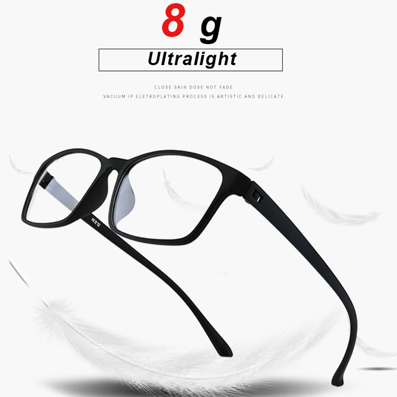 TR90 мужская оправа для очков Ультралегкая без винта оптическая мужчин очки по