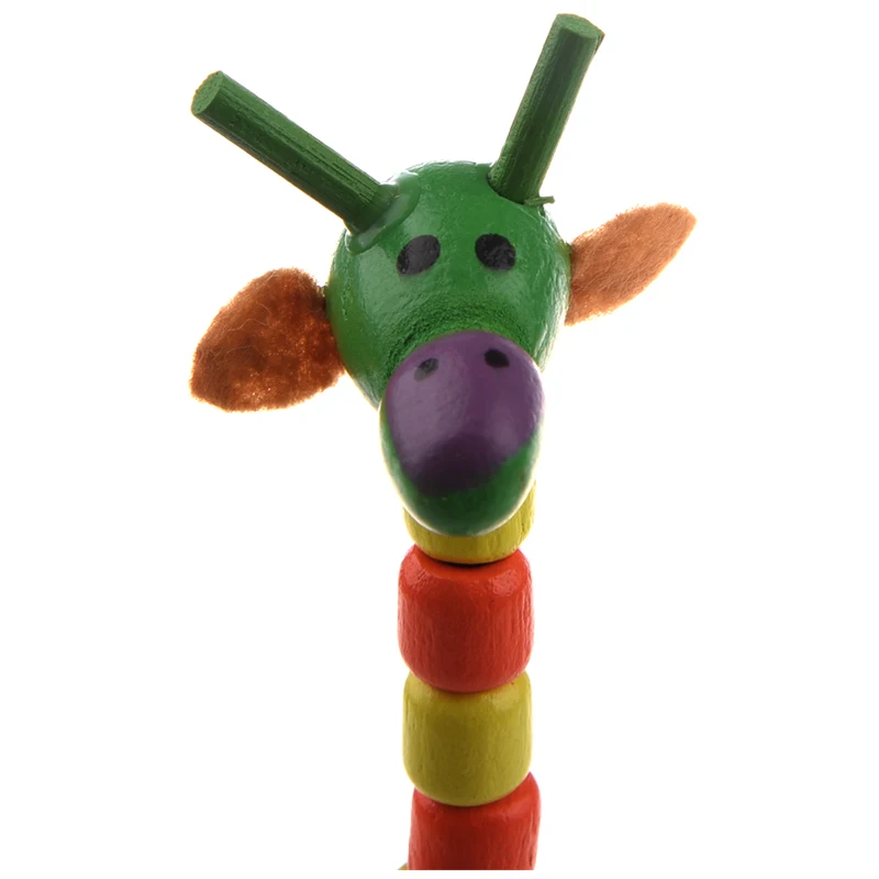 Детская развивающая игрушка детские танцевальные качалки цветные деревянные