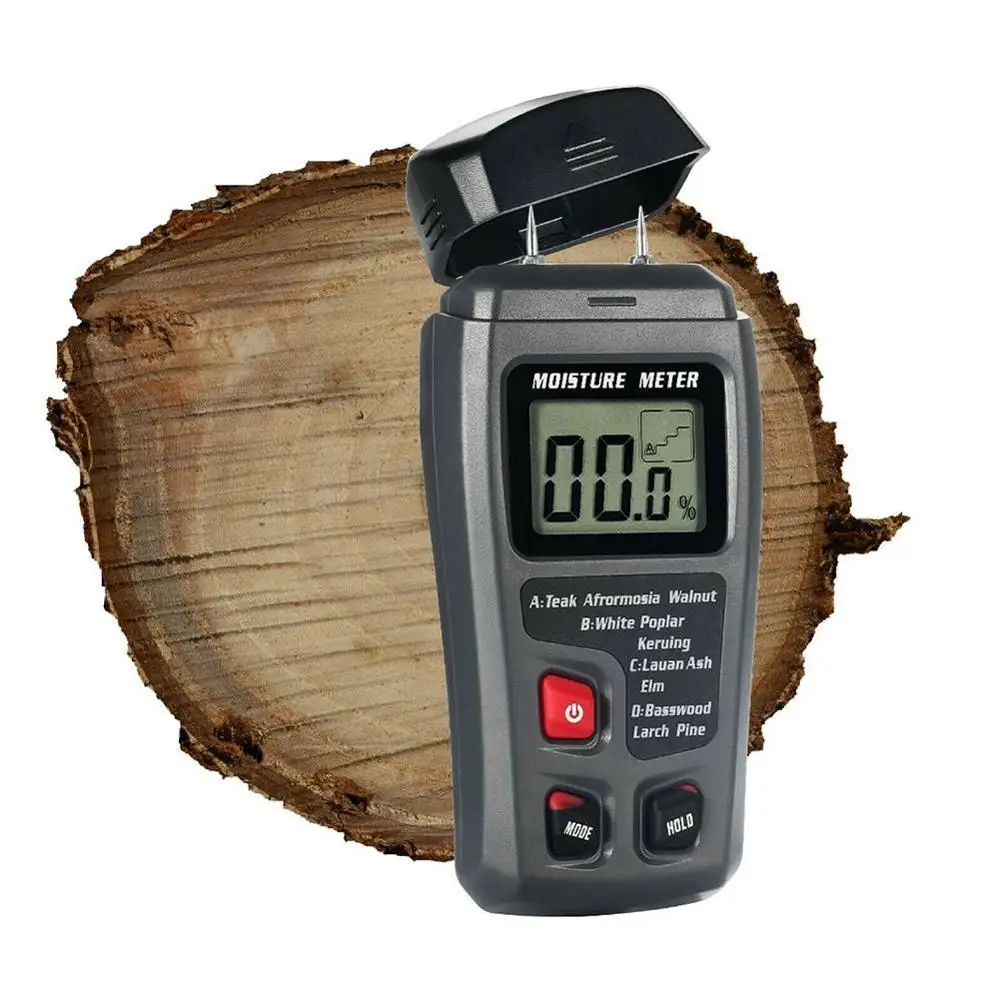 

Hot Digital LCD Wood Moisture Meter Humidity Tester Detector Timber Damp fashion hot Tools R3V9